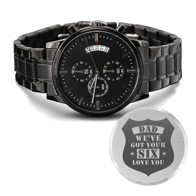 engraved-watch-weve-got-your-six-charcoal-black-mens-watch-shop-231564-7471