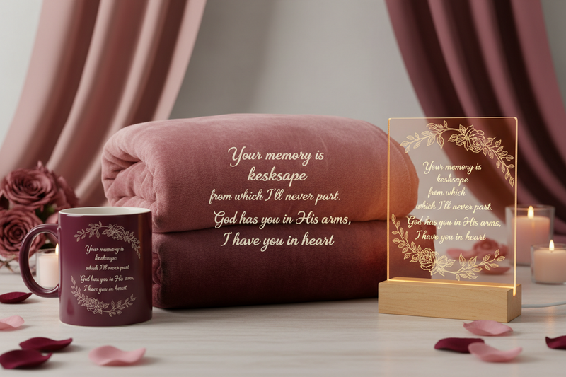 Your Memory Is a Keepsake – Memorial Gift Set