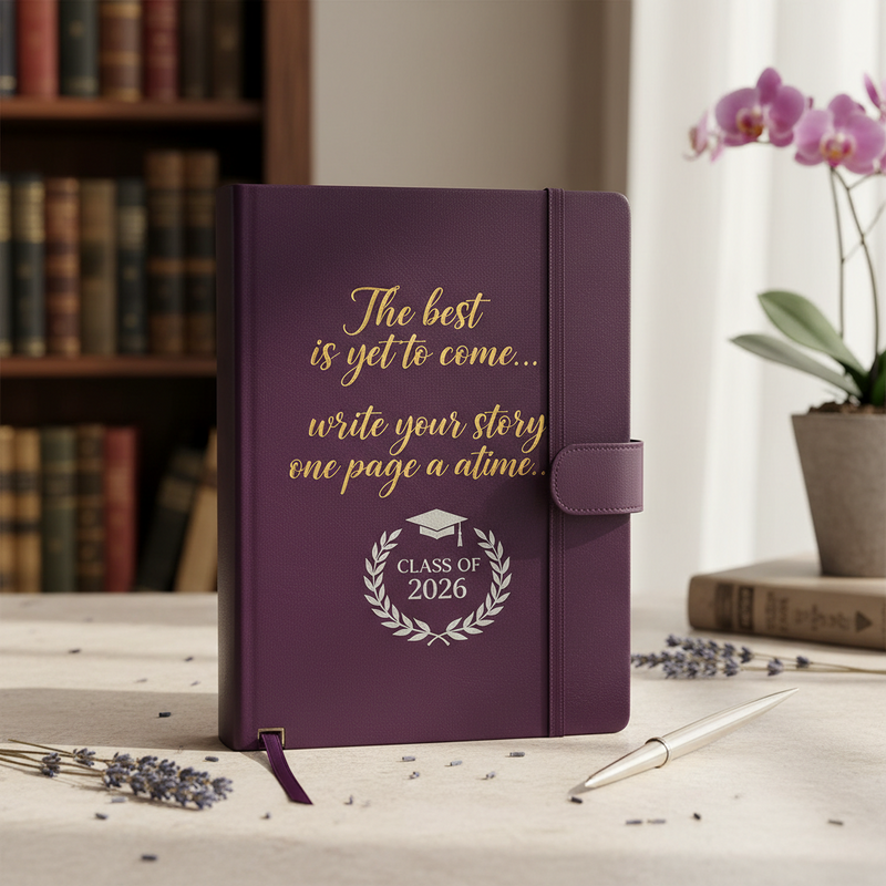 Class of 2026 Graduation Journal – Purple