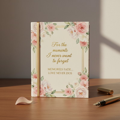 For the Moments I Never Want to Forget Memorial Journal